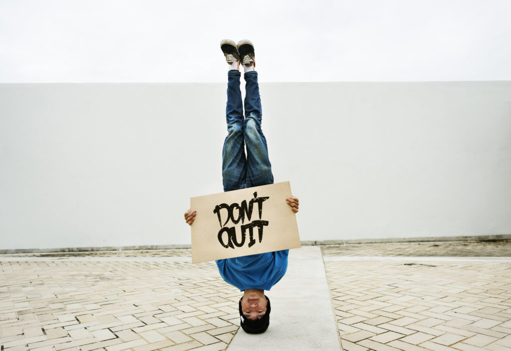 Don't give up learning French