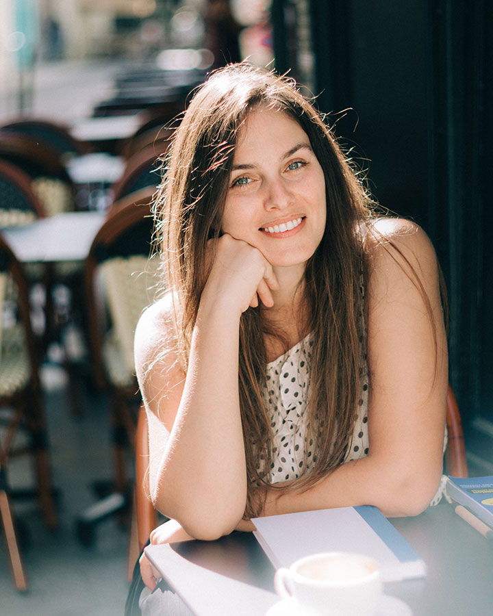 French teacher in Paris Yasmine Lesire