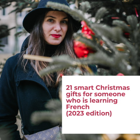 21 smart Christmas gifts🎄 for someone who is learning French (or for yourself 🤩) 2023 edition