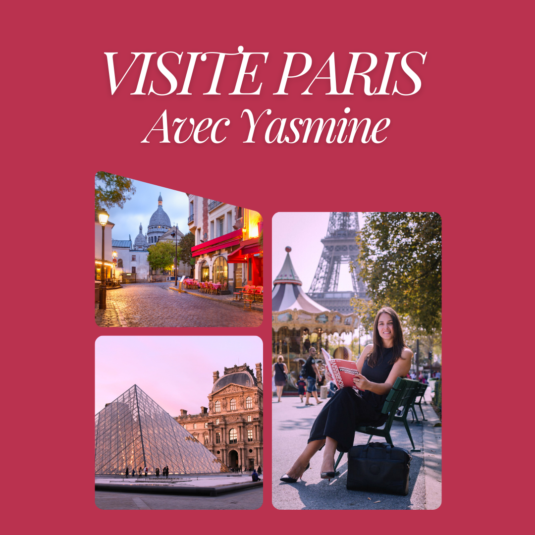Livres Visite Paris avec Yasmine