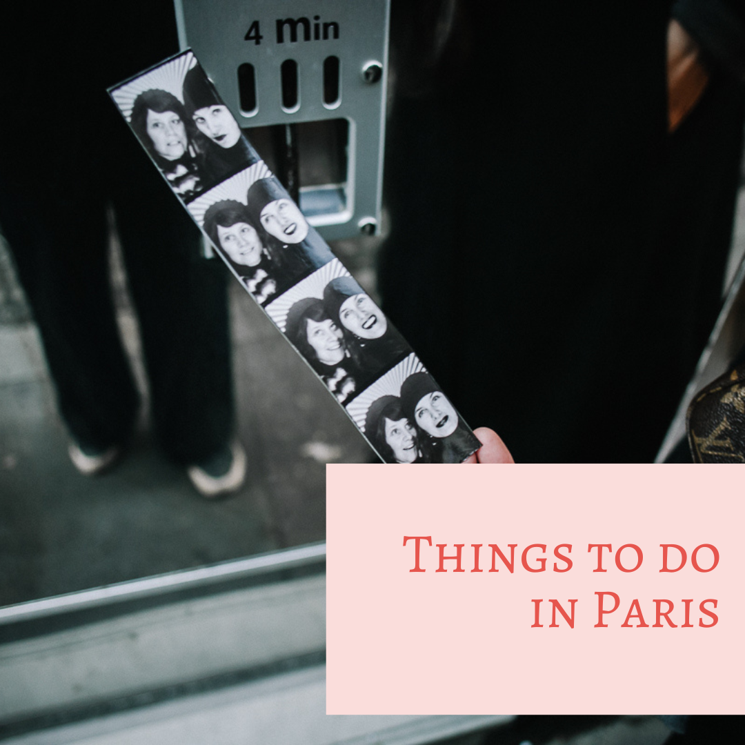 Things to do in Paris