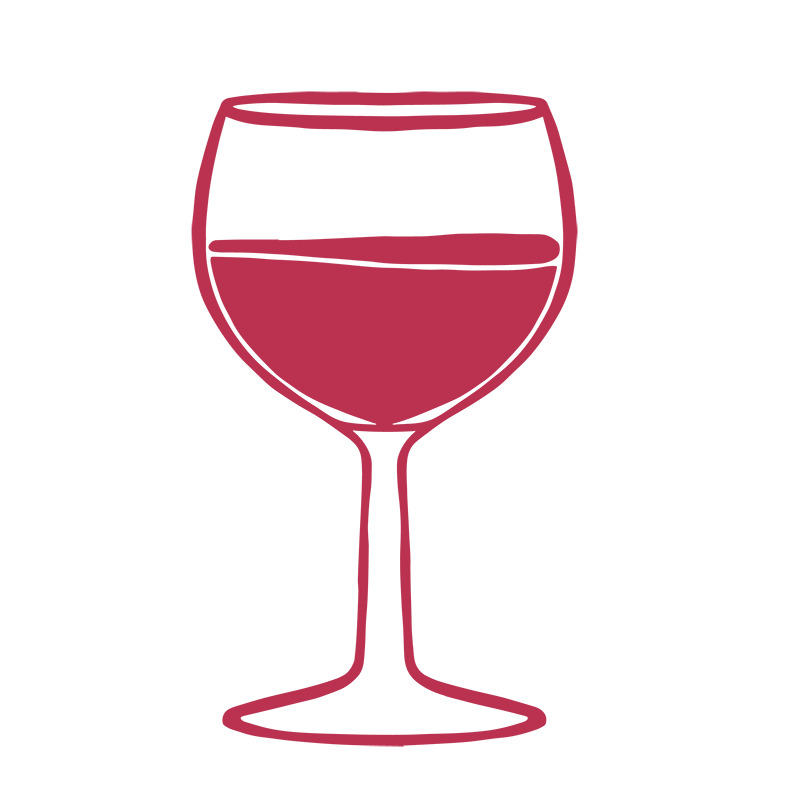 verre de vin icone